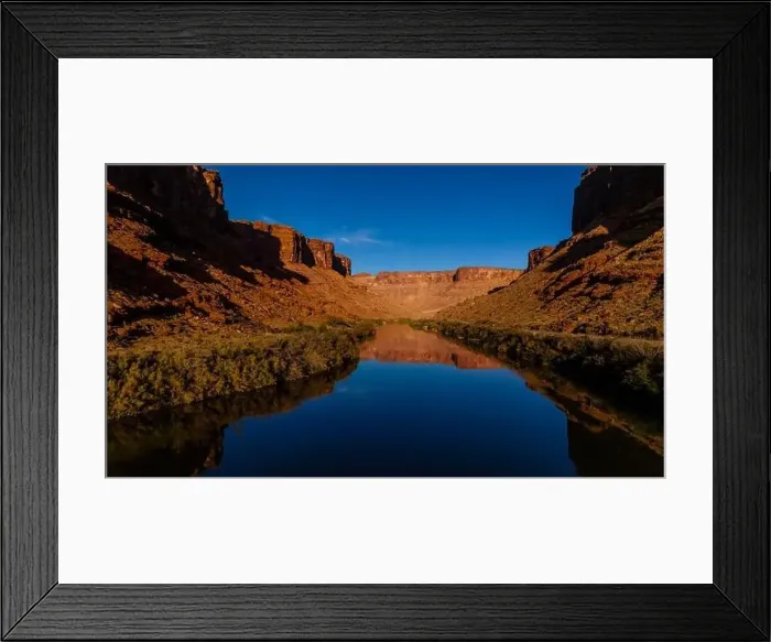 Framed Print : Aerial View Of Rock Formations In The American Southwest Framed Print : Aerial View Of Rock Formations In The American Southwest