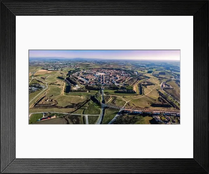Framed Print : Fortified city of Palmanova. UNESCO pearl Framed Print : Fortified city of Palmanova. UNESCO pearl