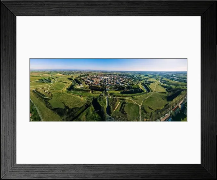 Framed Print : Fortified city of Palmanova. UNESCO pearl Framed Print : Fortified city of Palmanova. UNESCO pearl
