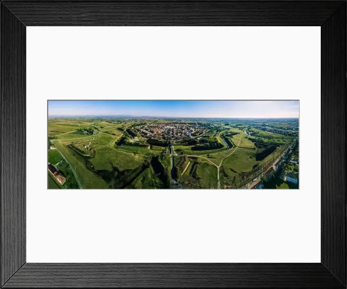 Framed Print : Fortified city of Palmanova. UNESCO pearl Framed Print : Fortified city of Palmanova. UNESCO pearl