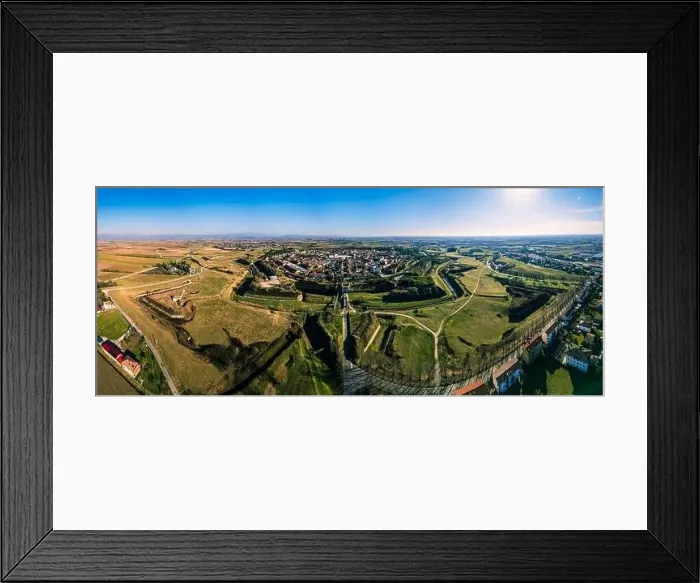 Framed Print : Fortified city of Palmanova. UNESCO pearl Framed Print : Fortified city of Palmanova. UNESCO pearl