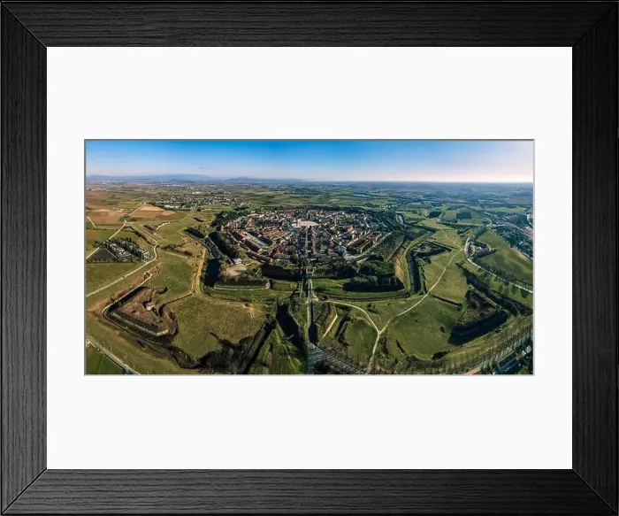Framed Print : Fortified city of Palmanova. UNESCO pearl Framed Print : Fortified city of Palmanova. UNESCO pearl