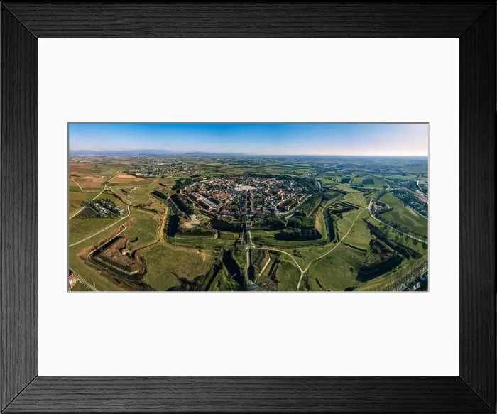 Framed Print : Fortified city of Palmanova. UNESCO pearl Framed Print : Fortified city of Palmanova. UNESCO pearl