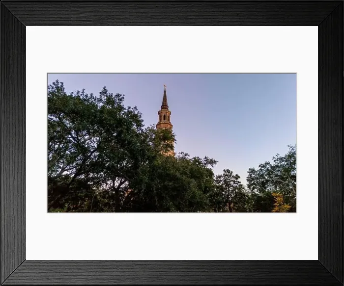 Framed Print : Aerial View Of St Philips Church In Historic Charleston South Carolina Framed Print : Aerial View Of St Philips Church In Historic Charleston South Carolina
