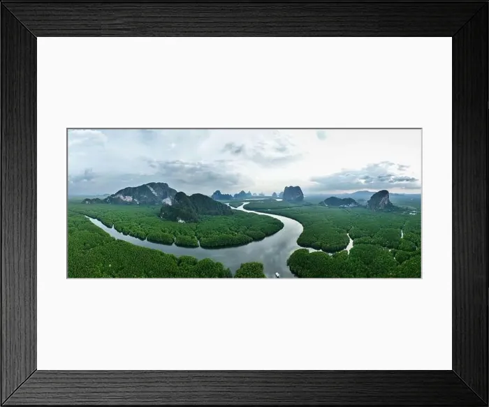Framed Print : View from above, aerial shot Framed Print : View from above, aerial shot