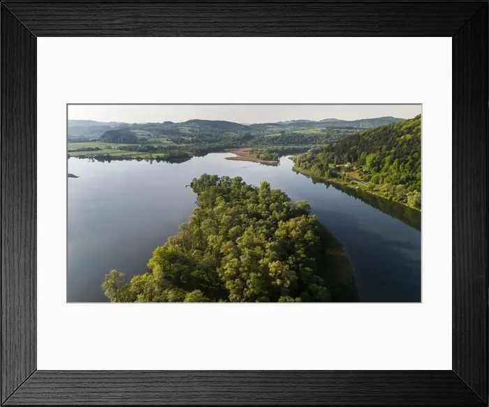 Framed Print : Dunajec River bends in Lesser Poland near Tarnow. Aerial drone view at springtime Framed Print : Dunajec River bends in Lesser Poland near Tarnow. Aerial drone view at springtime