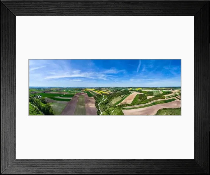 Framed Print : Grodzisko Stradow medieval settlement and curvy countryside road in Ponidzie region of Poland. Drone view Framed Print : Grodzisko Stradow medieval settlement and curvy countryside road in Ponidzie region of Poland. Drone view