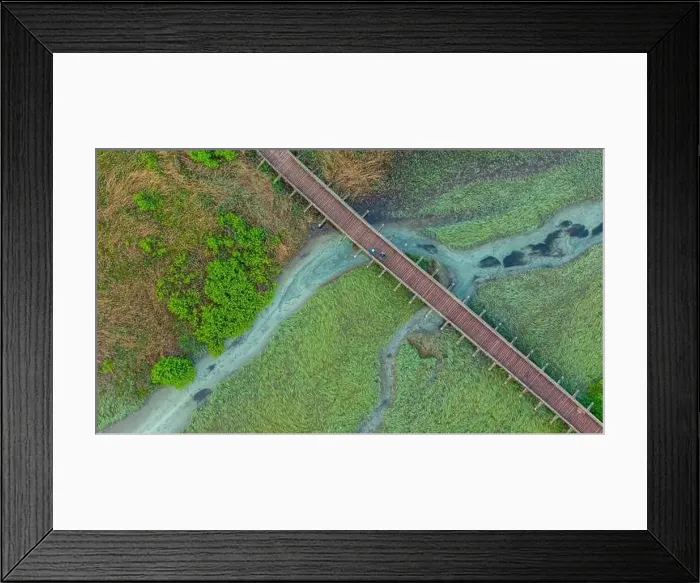 Framed Print : Drone Shot of Zelenci Springs, Slovenia: Pristine Alpine Waters Framed Print : Drone Shot of Zelenci Springs, Slovenia: Pristine Alpine Waters
