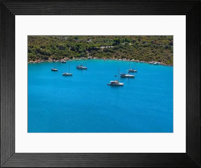 Framed Print : Beautiful incredible landscape with the sea Framed Print : Beautiful incredible landscape with the sea