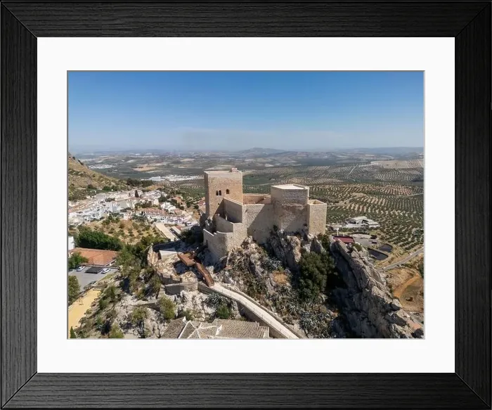 Framed Print : Luque Castle in the province of Cordoba, Andalusia Framed Print : Luque Castle in the province of Cordoba, Andalusia