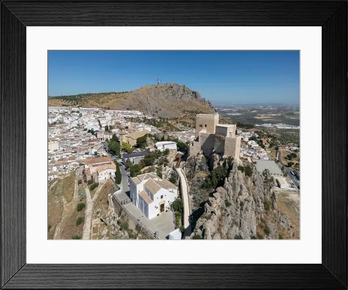 Framed Print : Luque Castle in the province of Cordoba, Andalusia Framed Print : Luque Castle in the province of Cordoba, Andalusia