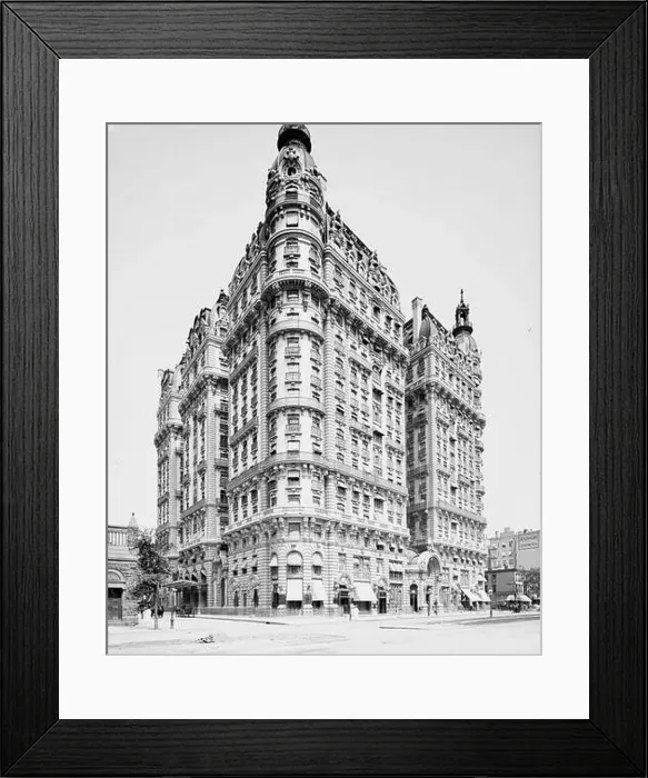 Framed Print : Ansonia Apartments, located at 2109 Broadway, between West 73rd and West 74th Streets, New York City 1904 Framed Print : Ansonia Apartments, located at 2109 Broadway, between West 73rd and West 74th Streets, New York City 1904