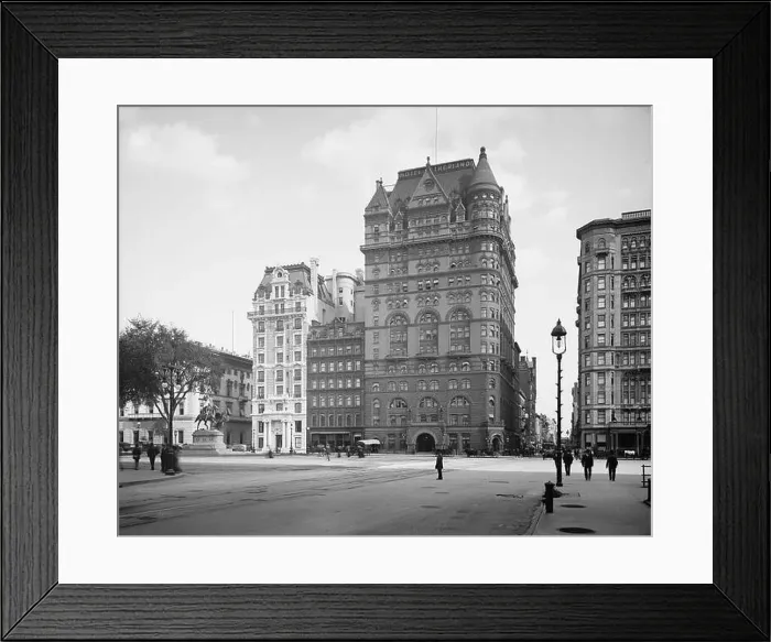 Framed Print : Hotel New Netherland, New York City 1905 Framed Print : Hotel New Netherland, New York City 1905