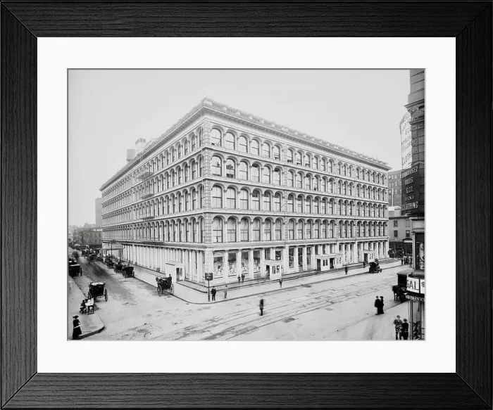 Framed Print : Wanamaker's Store, New York City 1903 Framed Print : Wanamaker's Store, New York City 1903