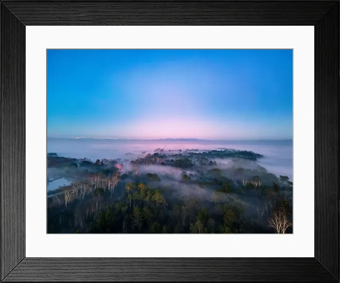 Framed Print : The golden island. Grado Island from above at sunset Framed Print : The golden island. Grado Island from above at sunset