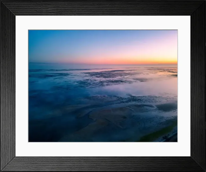 Framed Print : The golden island. Grado Island from above at sunset Framed Print : The golden island. Grado Island from above at sunset