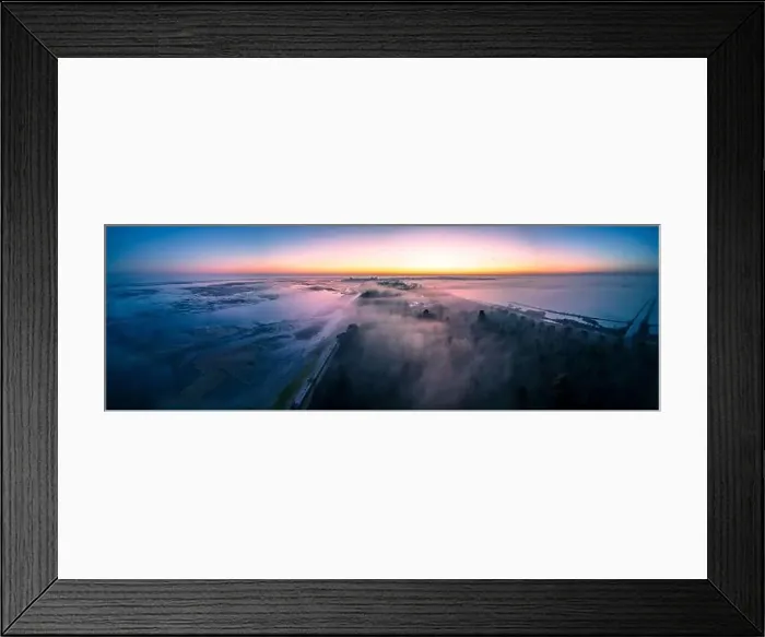 Framed Print : The golden island. Grado Island from above at sunset Framed Print : The golden island. Grado Island from above at sunset