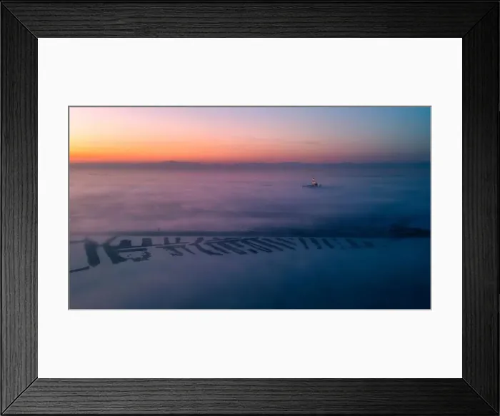 Framed Print : The golden island. Grado Island from above at sunset Framed Print : The golden island. Grado Island from above at sunset