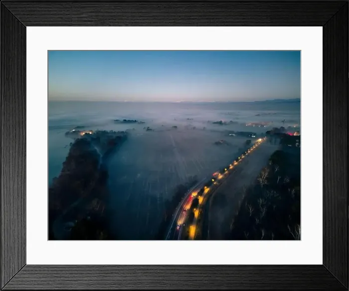 Framed Print : The golden island. Grado Island from above at sunset Framed Print : The golden island. Grado Island from above at sunset