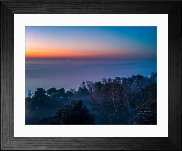 Framed Print : The golden island. Grado Island from above at sunset Framed Print : The golden island. Grado Island from above at sunset