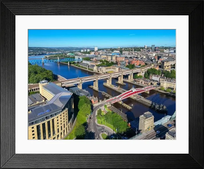 Framed Print : Newcastle, Northumberland, United Kingdom Framed Print : Newcastle, Northumberland, United Kingdom
