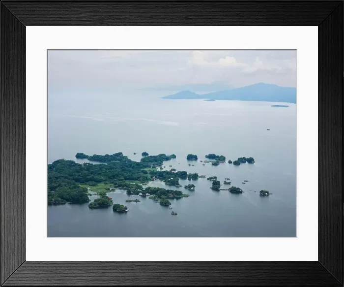 Framed Print : Isletas islands in Nicaragua central america aerial drone view Framed Print : Isletas islands in Nicaragua central america aerial drone view