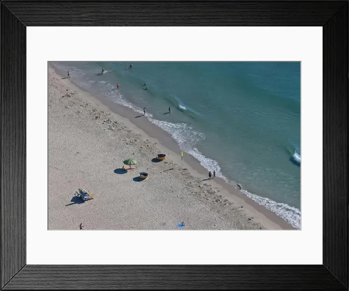 Framed Print : My Khe beach in Da Nang, Vietnam Framed Print : My Khe beach in Da Nang, Vietnam