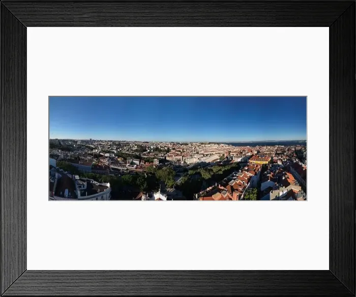 Framed Print : A panoramic view of Lisbon, Portugal Framed Print : A panoramic view of Lisbon, Portugal
