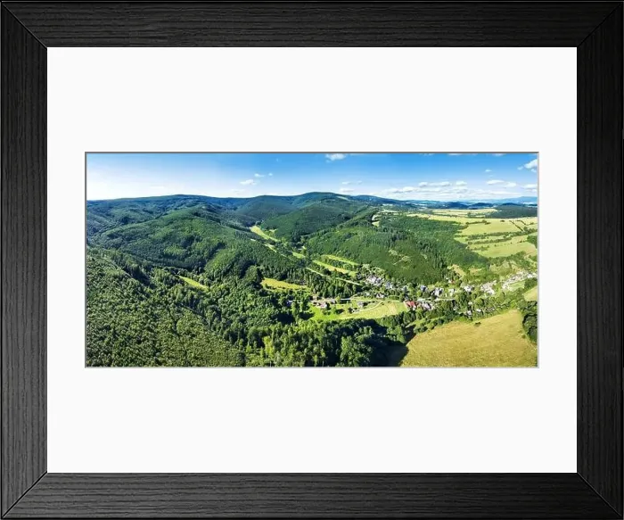 Framed Print : Panorama of White Carpatians landscape and highest mountain Velka Javorina, Europe, Czech Republic Framed Print : Panorama of White Carpatians landscape and highest mountain Velka Javorina, Europe, Czech Republic