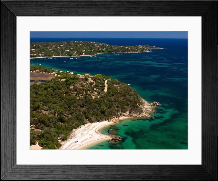 Framed Print : La plage Casadelmar beachfront aerial drone view Framed Print : La plage Casadelmar beachfront aerial drone view