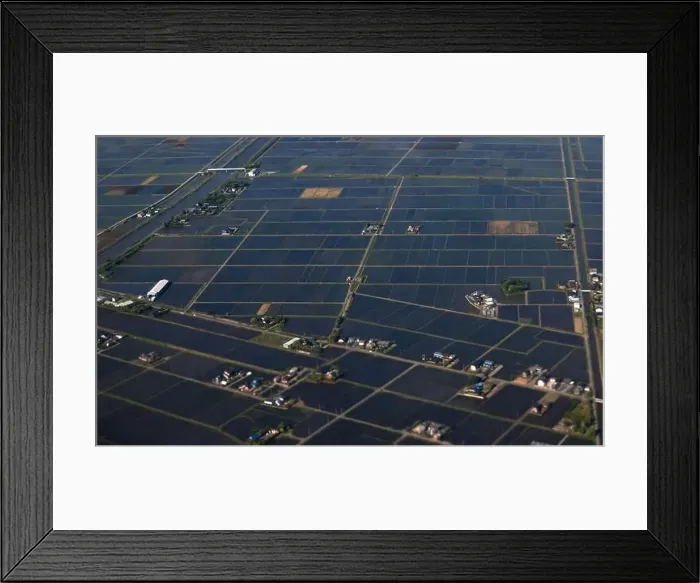 Framed Print : the big scale of fields in Ibaraki prefecture, near the Tokyo metropolitan area Framed Print : the big scale of fields in Ibaraki prefecture, near the Tokyo metropolitan area