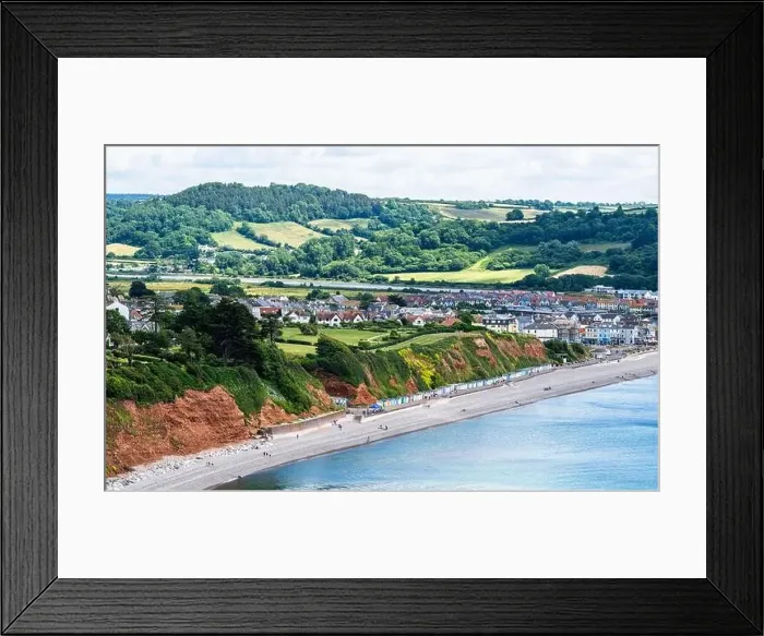 Framed Print : Seaton Beach, Jurassic Coast, Seaton, Devon, England Framed Print : Seaton Beach, Jurassic Coast, Seaton, Devon, England