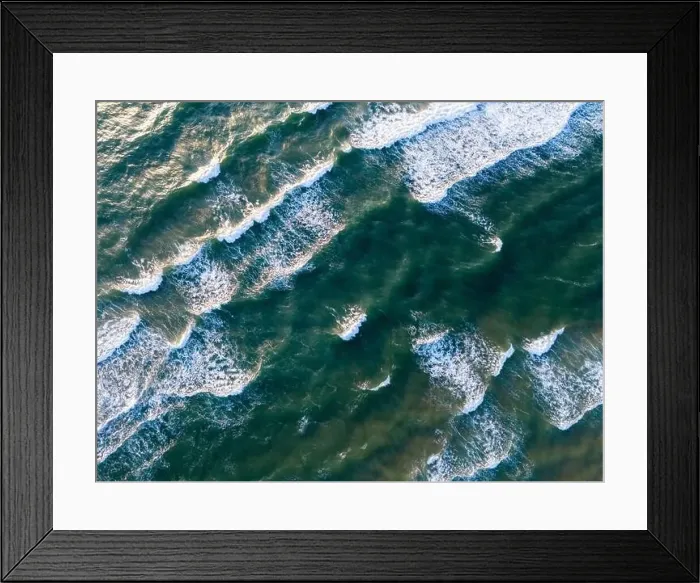 Framed Print : Ocean waves on the beach as a background Framed Print : Ocean waves on the beach as a background
