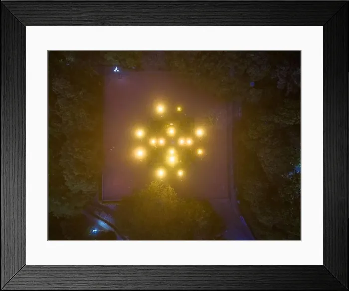 Framed Print : Aerial view of Nhan temple, tower is an artistic architectural work of Champa people in Tuy Hoa city Framed Print : Aerial view of Nhan temple, tower is an artistic architectural work of Champa people in Tuy Hoa city