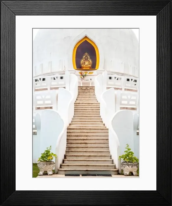 Framed Print : Beautiful Zalaszanto Stupa in Hungary Framed Print : Beautiful Zalaszanto Stupa in Hungary