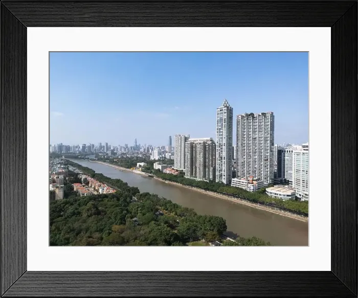 Framed Print : Cityscape of Guangzhou Guangdong China Framed Print : Cityscape of Guangzhou Guangdong China