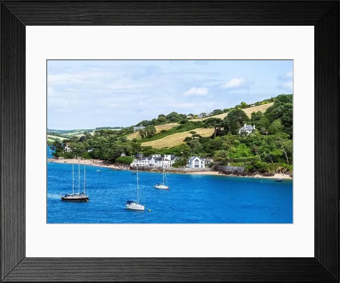 Framed Print : Boats and Yachts on Kingsbridge Estuary in Salcombe and Mill Bay, Batson Creek, Southpool Creek, Devon, England, Europe Framed Print : Boats and Yachts on Kingsbridge Estuary in Salcombe and Mill Bay, Batson Creek, Southpool Creek, Devon, England, Europe