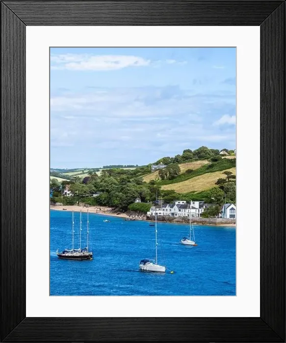 Framed Print : Boats and Yachts on Kingsbridge Estuary in Salcombe and Mill Bay, Batson Creek, Southpool Creek, Devon, England, Europe Framed Print : Boats and Yachts on Kingsbridge Estuary in Salcombe and Mill Bay, Batson Creek, Southpool Creek, Devon, England, Europe