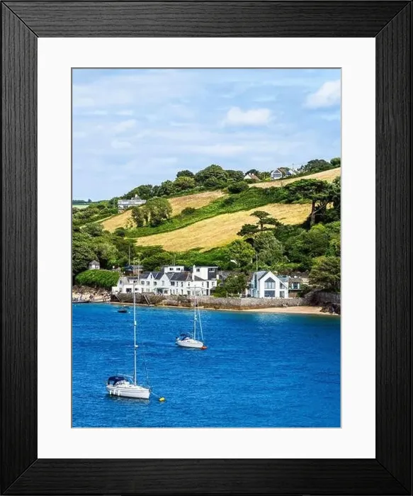 Framed Print : Boats and Yachts on Kingsbridge Estuary in Salcombe and Mill Bay, Batson Creek, Southpool Creek, Devon, England, Europe Framed Print : Boats and Yachts on Kingsbridge Estuary in Salcombe and Mill Bay, Batson Creek, Southpool Creek, Devon, England, Europe