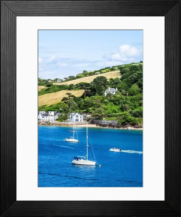 Framed Print : Boats and Yachts on Kingsbridge Estuary in Salcombe and Mill Bay, Batson Creek, Southpool Creek, Devon, England, Europe Framed Print : Boats and Yachts on Kingsbridge Estuary in Salcombe and Mill Bay, Batson Creek, Southpool Creek, Devon, England, Europe