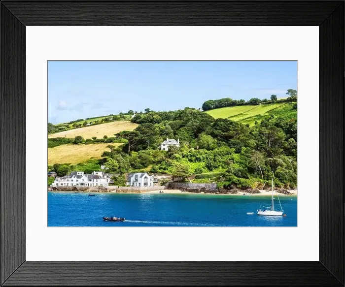 Framed Print : Boats and Yachts on Kingsbridge Estuary in Salcombe and Mill Bay, Batson Creek, Southpool Creek, Devon, England, Europe Framed Print : Boats and Yachts on Kingsbridge Estuary in Salcombe and Mill Bay, Batson Creek, Southpool Creek, Devon, England, Europe