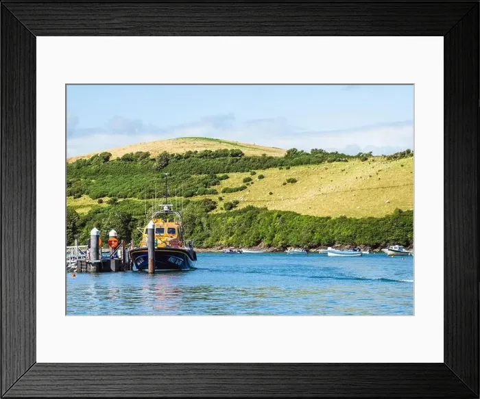 Framed Print : RNLI Salcombe Lifeboat Station boat in Salcombe Framed Print : RNLI Salcombe Lifeboat Station boat in Salcombe