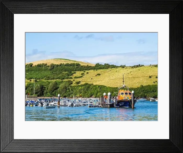 Framed Print : RNLI Salcombe Lifeboat Station boat in Salcombe Framed Print : RNLI Salcombe Lifeboat Station boat in Salcombe