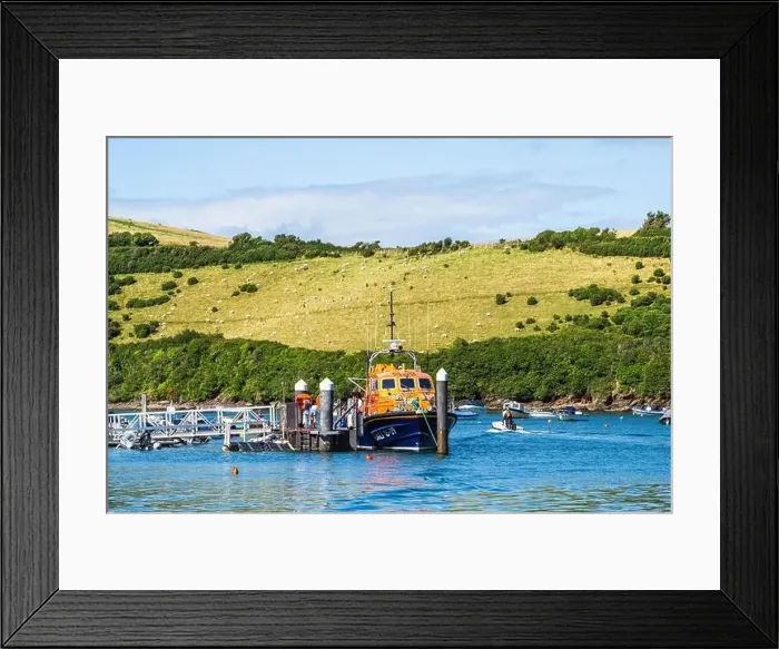 Framed Print : RNLI Salcombe Lifeboat Station boat in Salcombe Framed Print : RNLI Salcombe Lifeboat Station boat in Salcombe