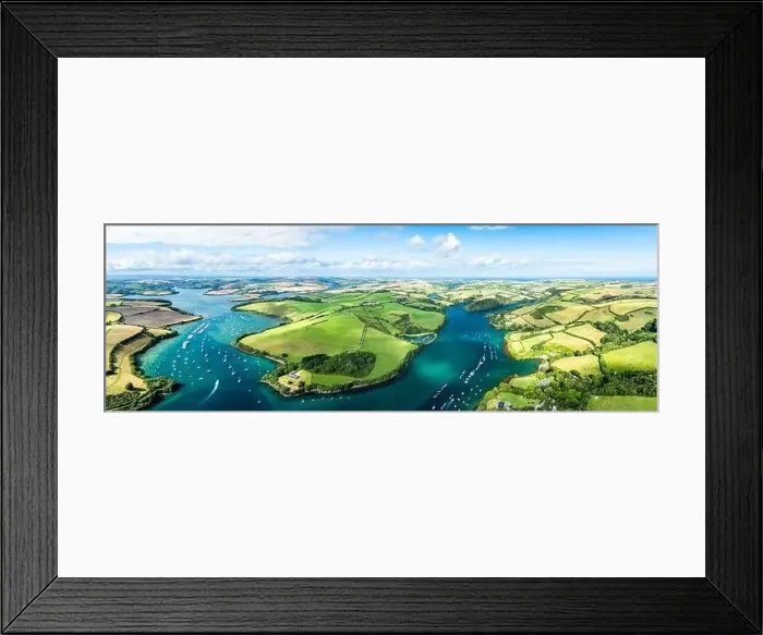 Framed Print : Salcombe and Mill Bay over Kingsbridge Estuary from a drone, Batson Creek, Southpool Creek, Devon, England, Europe Framed Print : Salcombe and Mill Bay over Kingsbridge Estuary from a drone, Batson Creek, Southpool Creek, Devon, England, Europe