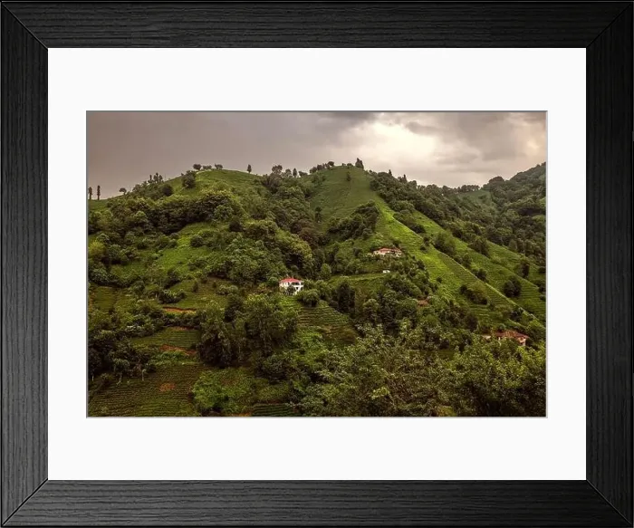 Framed Print : View from different weather conditions in the Black Sea region Framed Print : View from different weather conditions in the Black Sea region