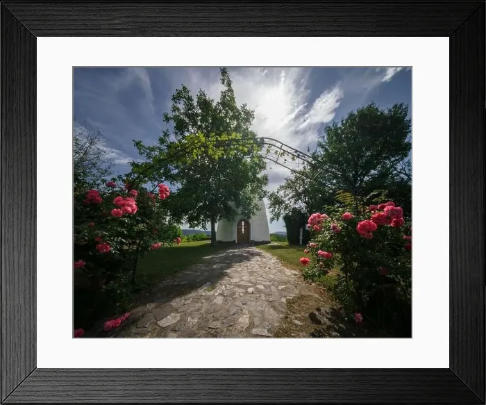 Framed Print : The furnace chapel (Hungarian name is Kemence kapolna) is a unique sight in Zala county Framed Print : The furnace chapel (Hungarian name is Kemence kapolna) is a unique sight in Zala county