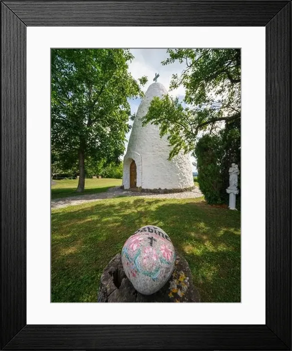 Framed Print : The furnace chapel (Hungarian name is Kemence kapolna) is a unique sight in Zala county Framed Print : The furnace chapel (Hungarian name is Kemence kapolna) is a unique sight in Zala county