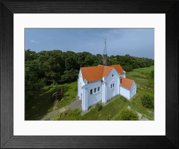 Framed Print : The Szapary Chapel in Tiszabura Framed Print : The Szapary Chapel in Tiszabura