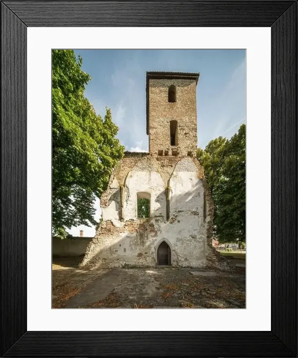 Framed Print : Unknown temple ruin in Zalaszentgrot, Zala county, Hungary Framed Print : Unknown temple ruin in Zalaszentgrot, Zala county, Hungary